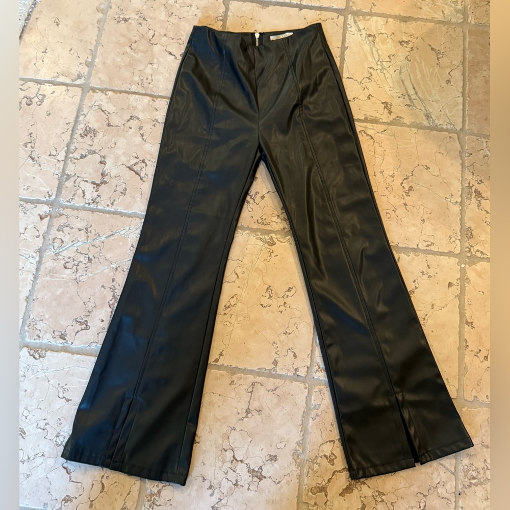 Black Leather Pants